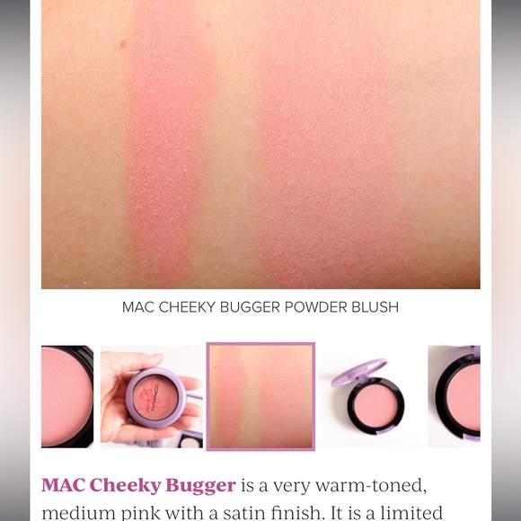 Cheeky Bugger Kelly Osbourne MAC Powder Blush - Picture 10 of 16